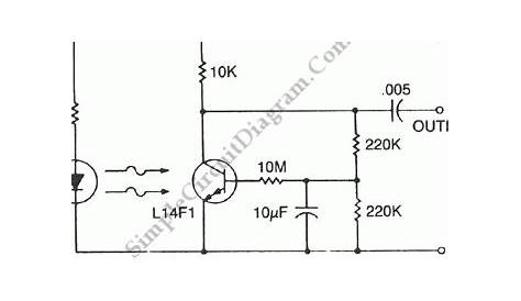 automatic light detector circuit diagram