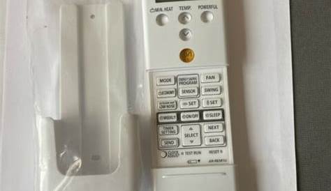 Fujitsu ductless mini split Remote Control, Model AR-REM1U | eBay