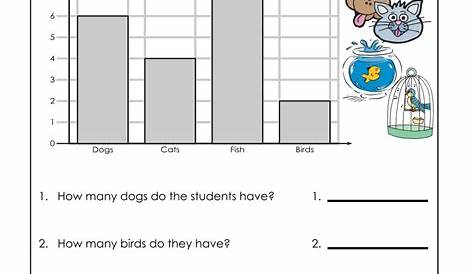 first grade bar graph worksheet