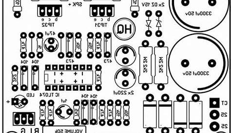 subwoofer board circuit diagram