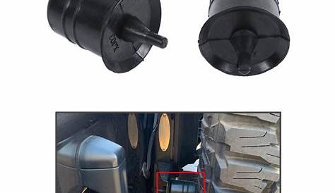 Buy Spare Tire Carrier Bumper Set Rubber Bump Stop Exterior Accessories