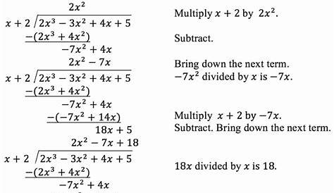Dividing Polynomials Worksheet Answers Luxury Unbelievable Use Long