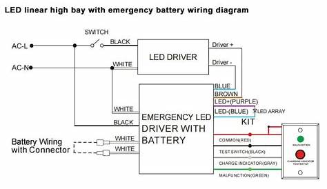 high bay light wiring diagram