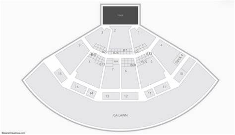 PNC Music Pavilion Seating Chart | Seating Charts & Tickets