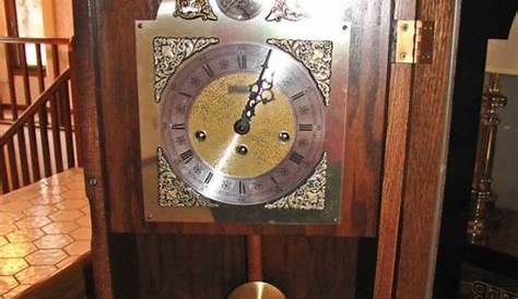Linden westminster chime wall clock instructions
