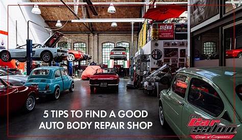 automobile body repair shops