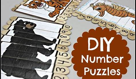 DIY Number Puzzles - Make Take & Teach