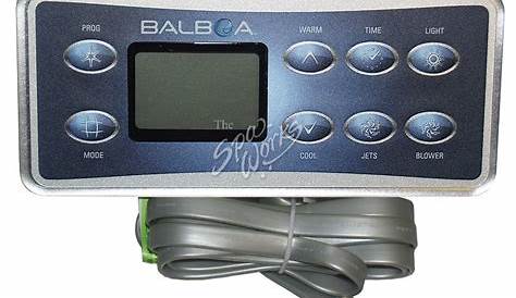 BALBOA SERIAL DELUXE DIGITAL SPA SIDE CONTROL PANEL | The Spa Works