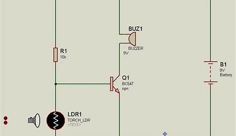 laser light security system circuit diagram