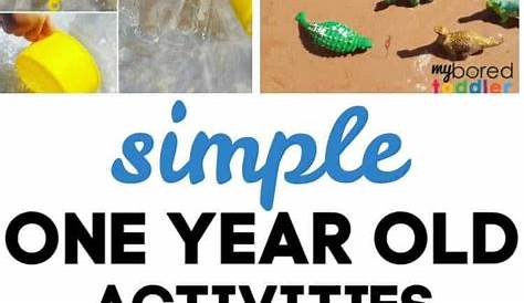 Activities for 1 Year Olds - My Bored Toddler