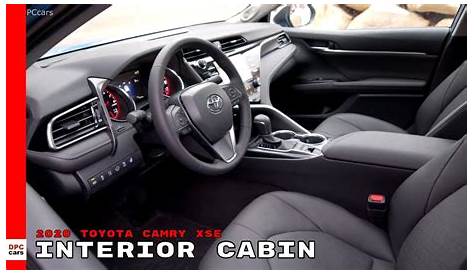 2020 Toyota Camry XSE AWD Interior Cabin - YouTube