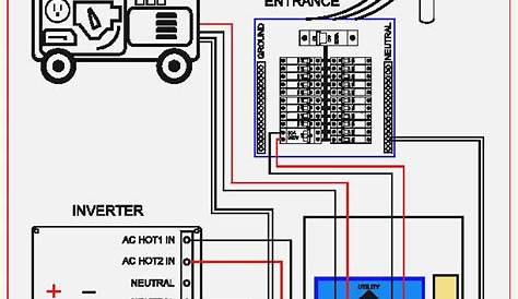 generator transfer switch schematic