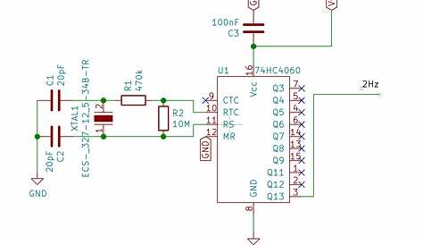 1 hz oscillator circuit schematic