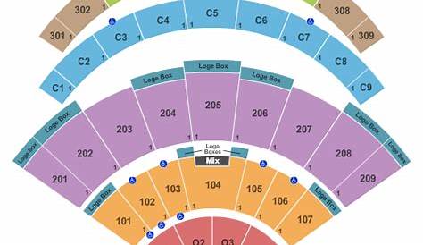 Daily's Place Amphitheater Seating Chart Jacksonville