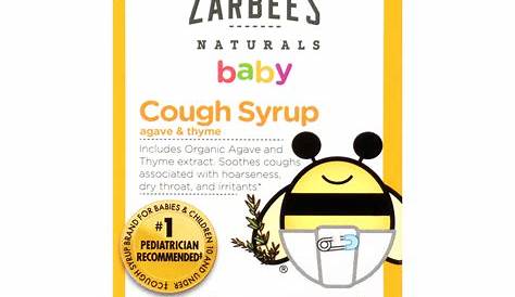 Zarbee's Naturals Baby Cough Syrup with Agave & Thyme, Natural Cherry 2