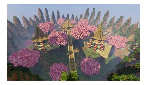 Cherry Blossom Spawn Minecraft Map