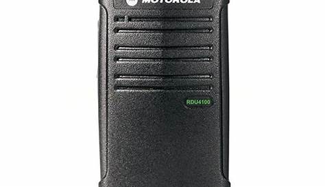 Motorola RDU4100 UHF 10 Channel Rugged and Water Resistant Business
