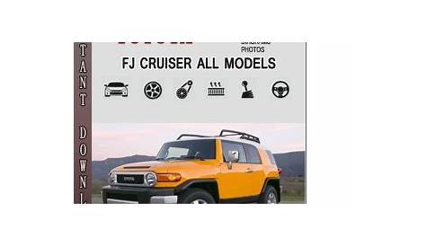 Toyota Fj Cruiser Service Repair Manual Download | Info Service Manuals