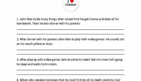 grammar worksheets 7th grade