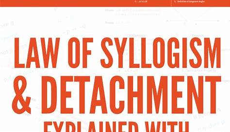 Law of Syllogism & Detachment (Explained w/ 19 Examples!)