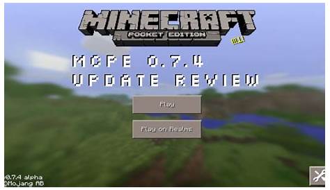 Minecraft Pocket Edition 0.7.4 Update Review (Realms Update) iOS