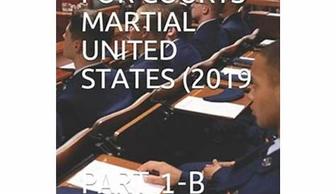 manual for courts martial 2019 edition