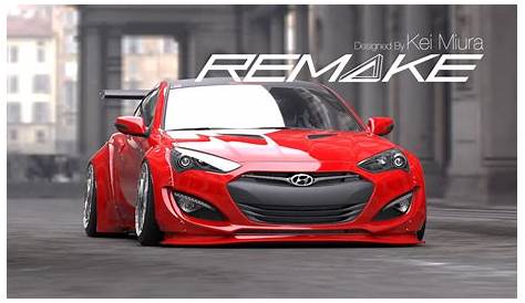 Remake Body Kit for Hyundai Genesis Coupe