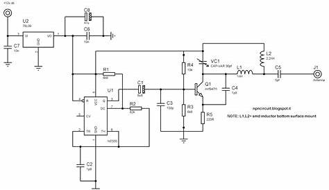 dth signal jammer circuit diagram