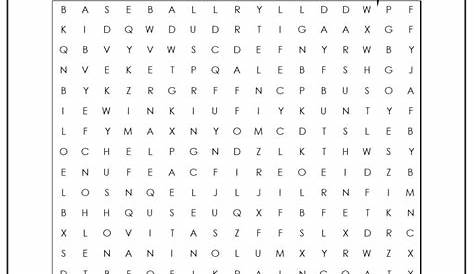 spring printable word search