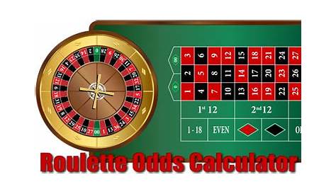 roulette wheel payout chart
