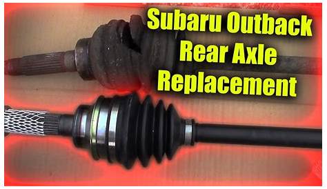 Subaru Outback Cv Axle Replacement
