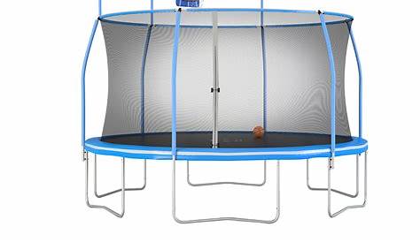 Copia de Bounce Pro 15-Foot Trampoline, with Enclosure and Basketball