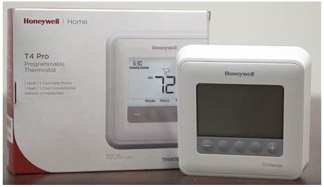 How to Program Honeywell T4 Pro Thermostats