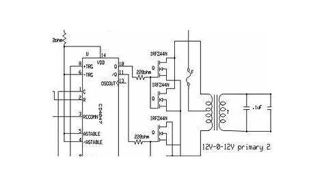 2kva sine wave inverter circuit diagram