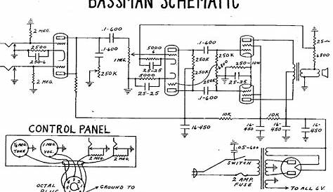fender 59 bassman reissue schematic