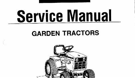 Cub Cadet 1204 Tractor Service manual PDF View/Download