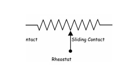 rheostat circuit diagram