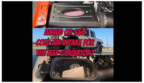 Airaid or S&B Cold Air Intake for the Jeep Gladiator - YouTube