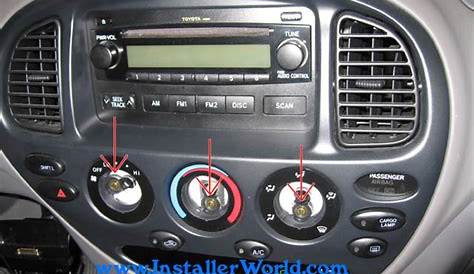 2006 Toyota Tundra Radio Brackets - NRITF