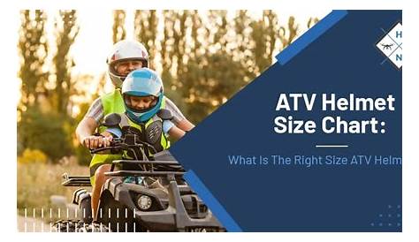 ATV Helmet Size Chart: What Is The Right Size ATV Helmet?