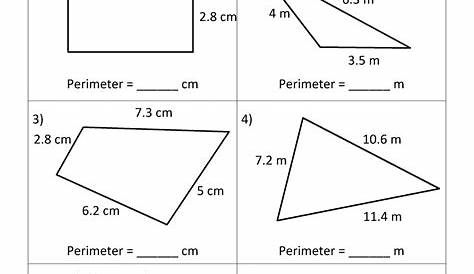 Printable Perimeter Worksheets 5Th Grade / 5th Grade Perimeter