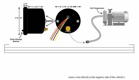 glowshift fuel pressure gauge wiring diagram