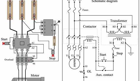 On/off Electric Motor Control Circuits | Discrete Control System