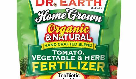 Organic Fertilizers - Dr Earth