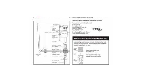 fluidmaster pro45b bottom inlet valve installation instructions for