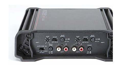Kicker DX200.4 4-Channel 200 Watt Amplifier [08DX200.4] - 08DX200.4-N