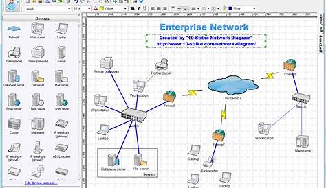 network schematic diagram software