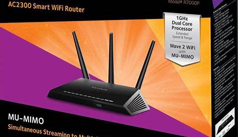 Netgear R7000P AC2300 Nighthawk Smart WiFi Router R7000P | shopping