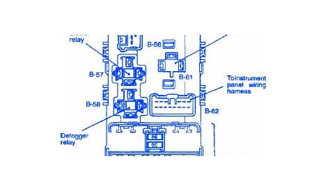 fuse panel diagram aerostar 1997