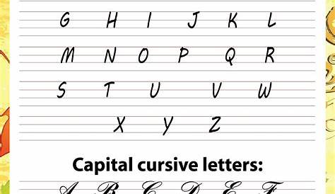 lowercase cursive alphabet worksheet